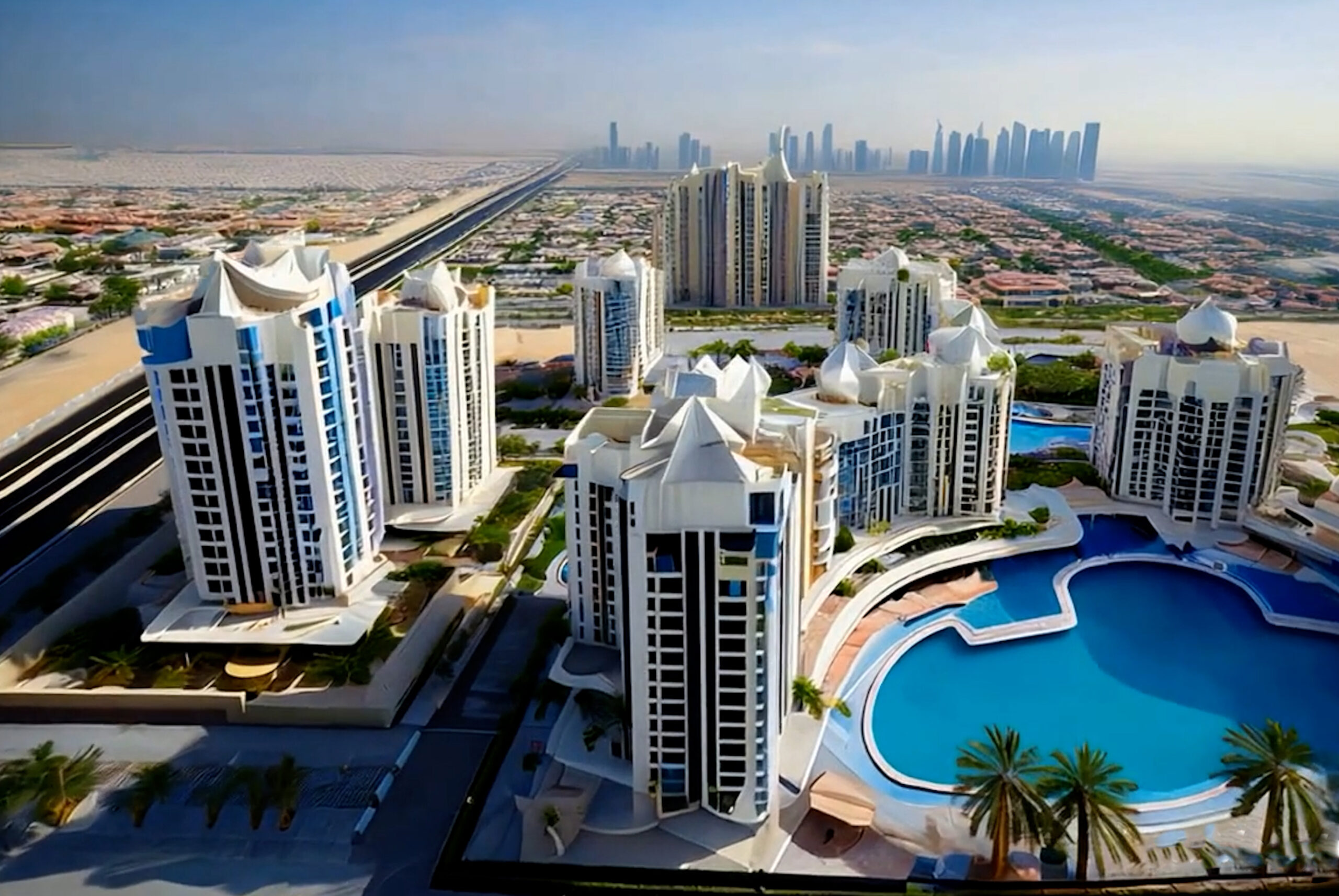 Luxury community overview by Tarrad Development in Dubai